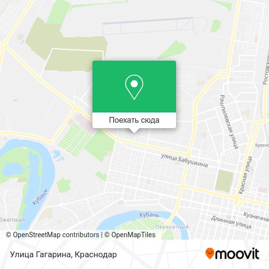 Карта Улица Гагарина