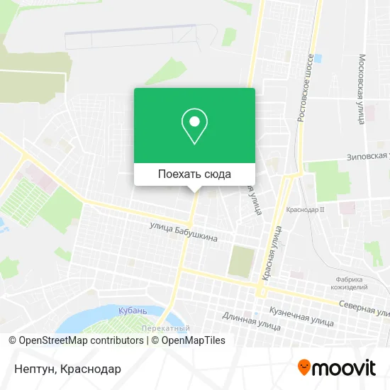 Карта Нептун