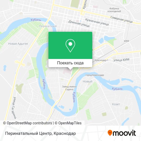 Карта Перинатальный Центр