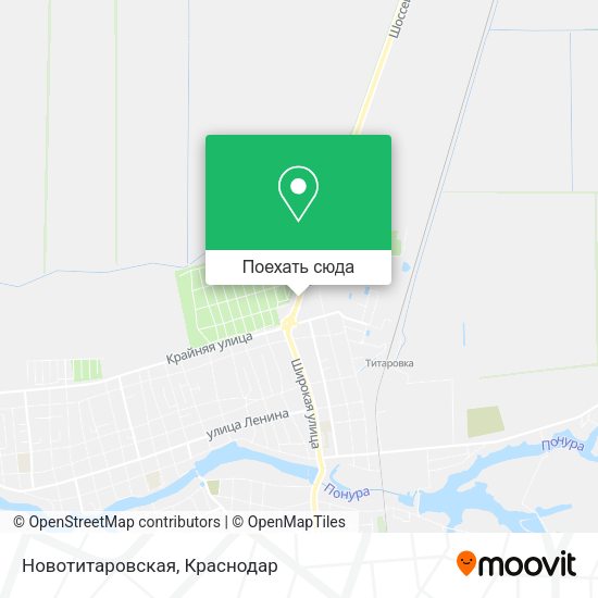 Карта Новотитаровская