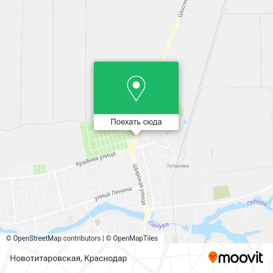 Карта Новотитаровская