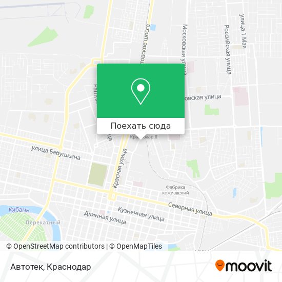 Карта Автотек