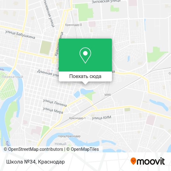 Карта Школа №34