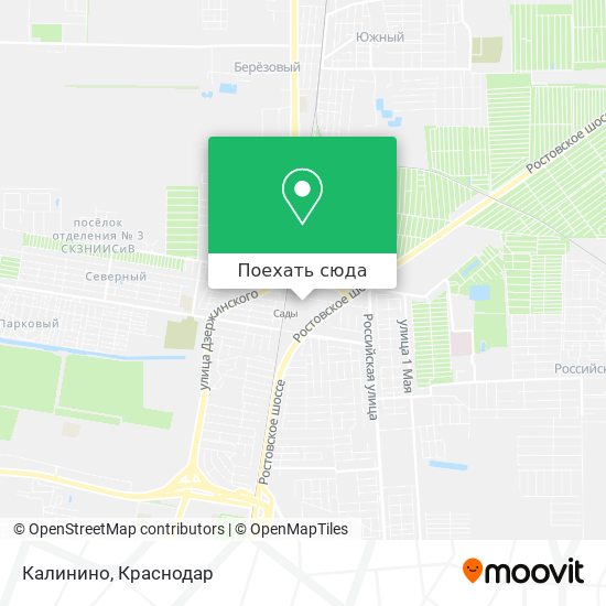 Карта Калинино