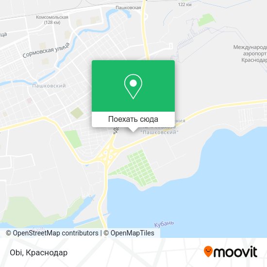 Карта Obi
