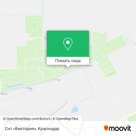 Карта Снт «Виктория»