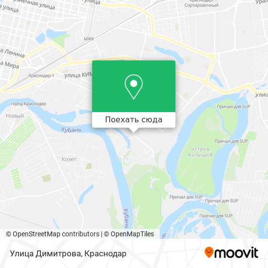 Карта Улица Димитрова