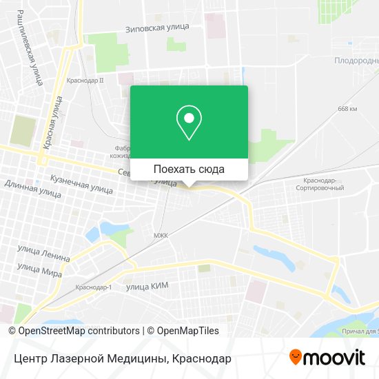 Карта Центр Лазерной Медицины