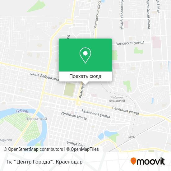 Карта Тк ""Центр Города""