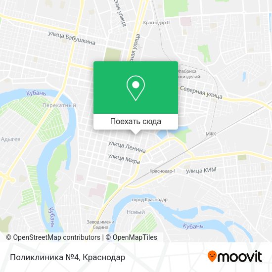 Карта Поликлиника №4