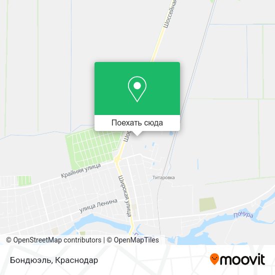 Карта Бондюэль