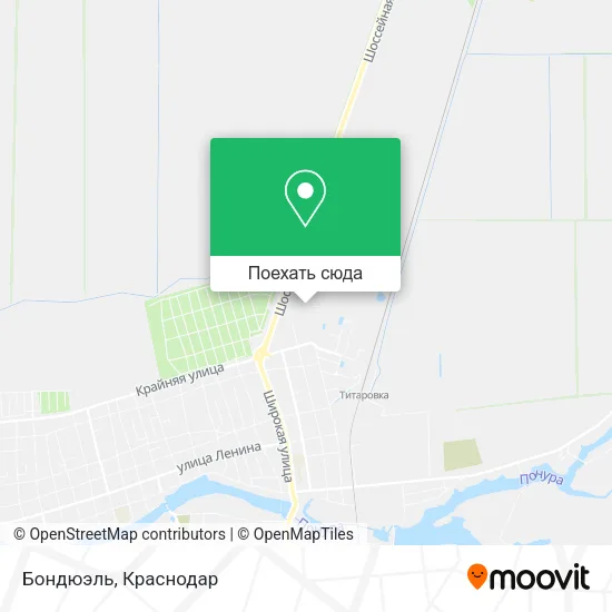 Карта Бондюэль