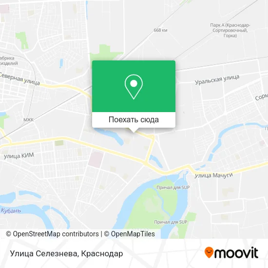 Карта Улица Селезнева