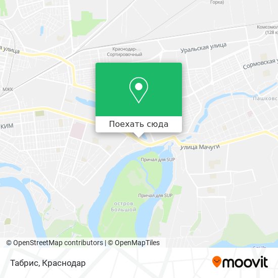 Карта Табрис
