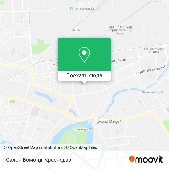 Карта Салон Бомонд