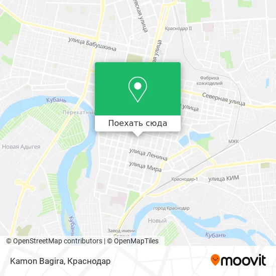 Карта Kamon Bagira