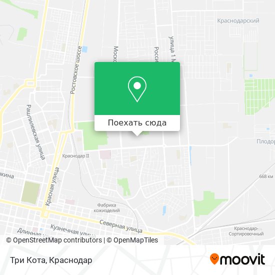 Карта Три Кота