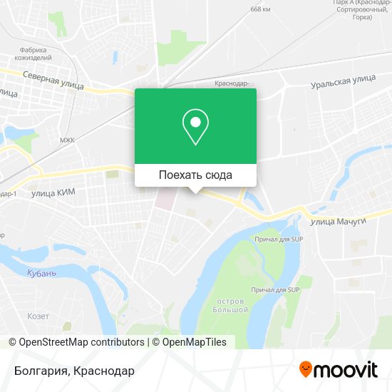 Карта Болгария