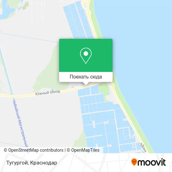 Карта Тугургой