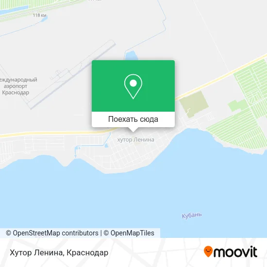 Карта Хутор Ленина