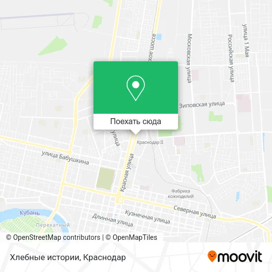 Карта Хлебные истории