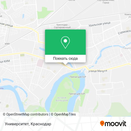 Карта Университет