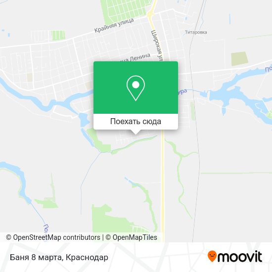 Карта Баня 8 марта