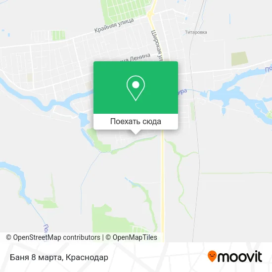Карта Баня 8 марта
