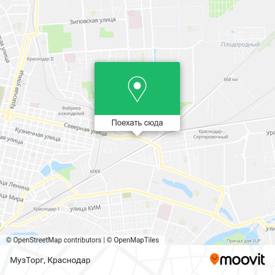 Карта МузТорг