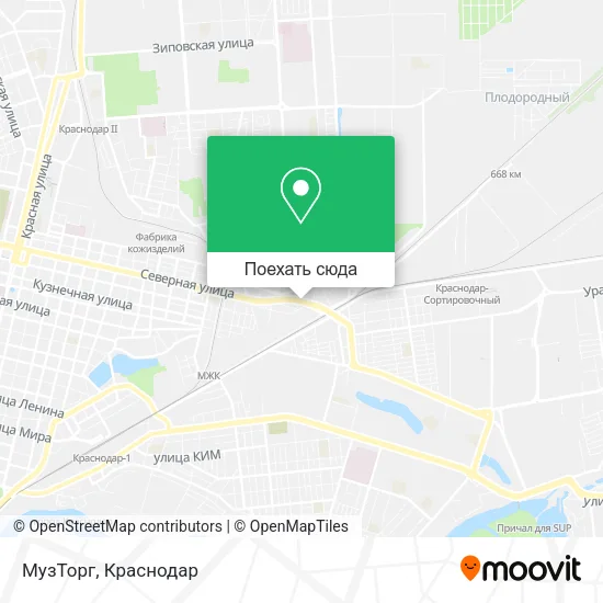 Карта МузТорг