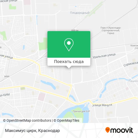 Карта Максимус цирк