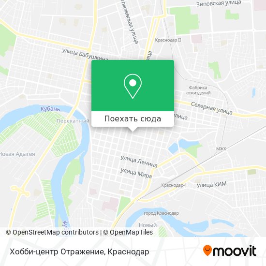 Карта Хобби-центр  Отражение