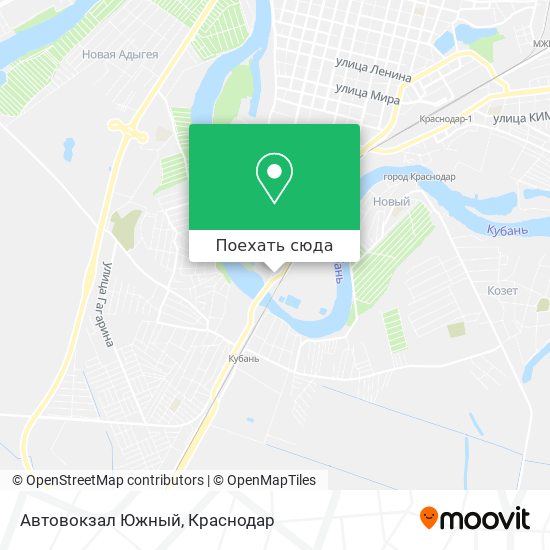 Автовокзал южный москва на карте