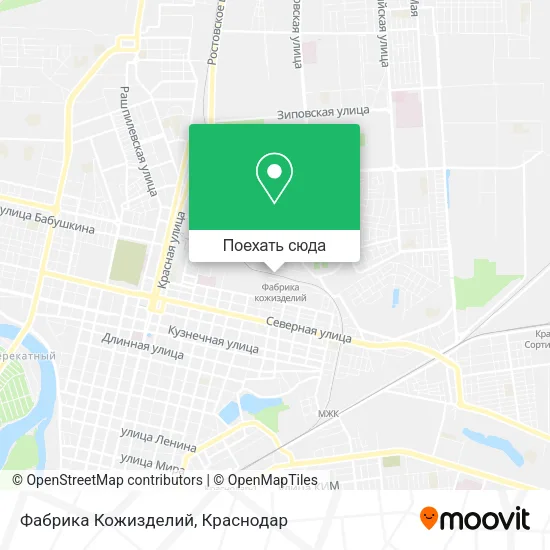 Карта Фабрика Кожизделий