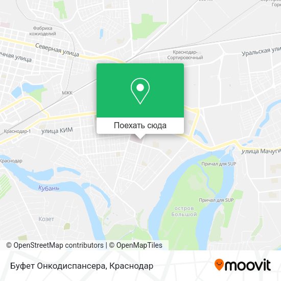 Карта Буфет Онкодиспансера