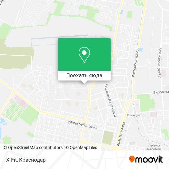 Карта X-Fit