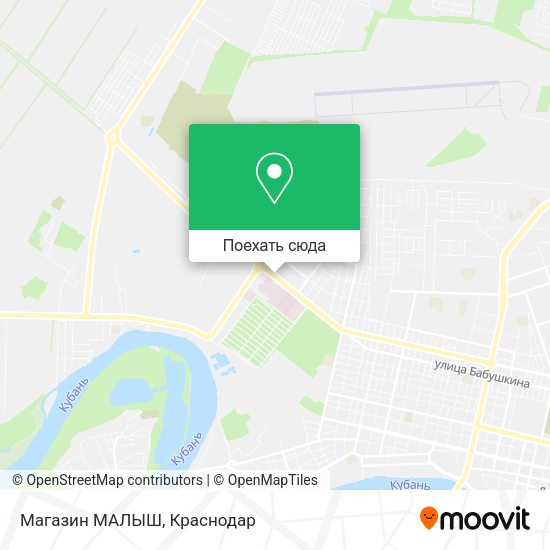 Карта Магазин МАЛЫШ