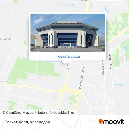 Карта Баскет-Холл