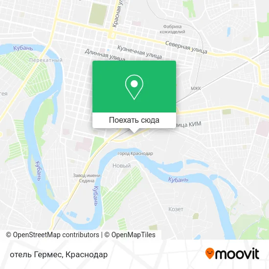 Карта отель Гермес
