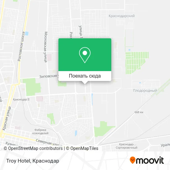 Карта Troy Hotel