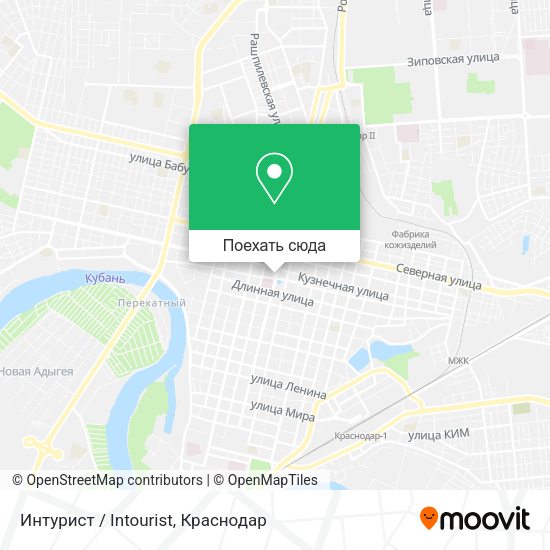 Карта Интурист / Intourist