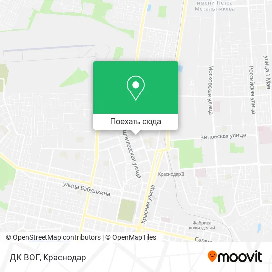 Карта ДК ВОГ