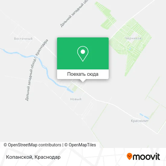 Карта Копанской
