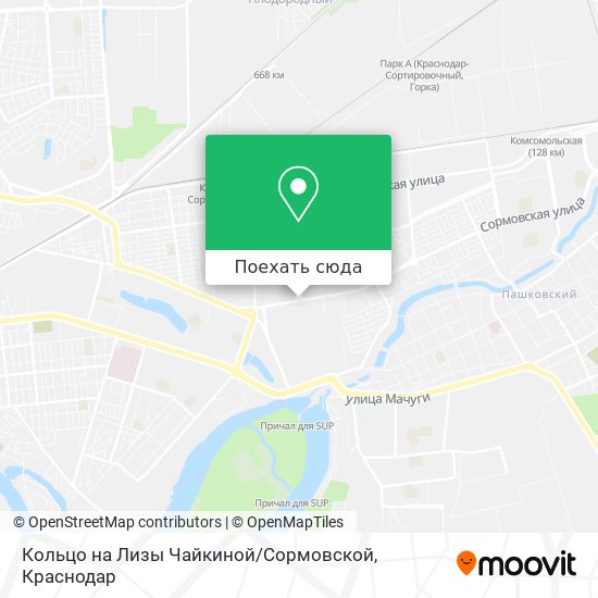 Карта Кольцо на Лизы Чайкиной / Сормовской