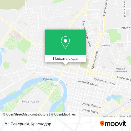 Карта Ул.Северная