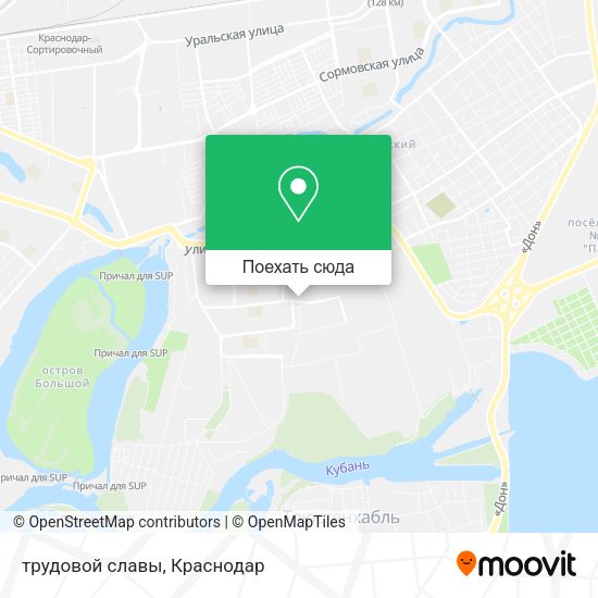 Карта трудовой славы