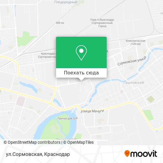 Карта ул.Сормовская