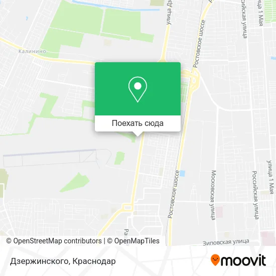 Карта Дзержинского