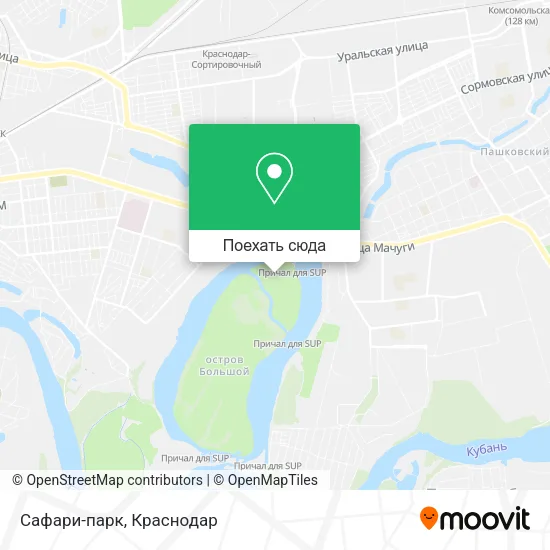 Карта Сафари-парк
