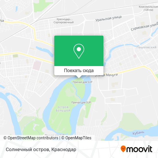 Карта Солнечный остров